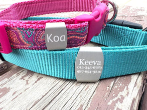 Customizable Silent Dog Tag Canada