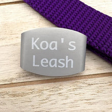 Silent Dog Tag For Leash Canada Customizable 